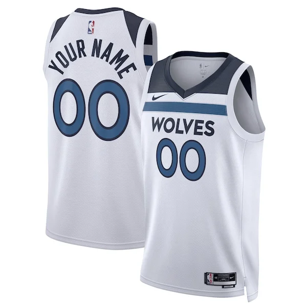 Minnesota Timberwolves MIN Swingman Jersey - top-tier NBA - White #1