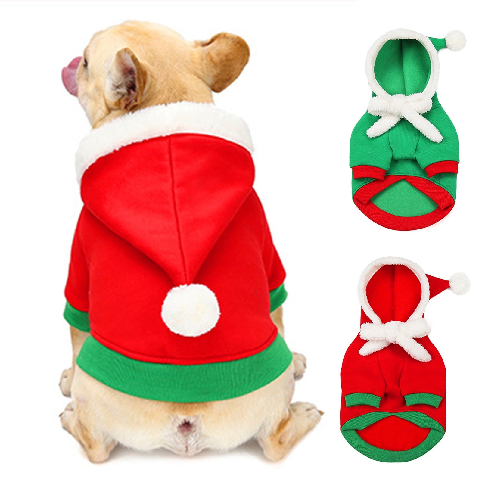 Cozy French Bulldog Christmas Costumes Spread Joy With Festive Fashio...