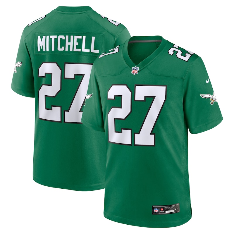 None Quinyon Mitchell PHI Eagles Dynamic Official Jersey for NFL Fans