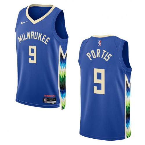 Milwaukee Bucks Bobby #9 Official Licensed Game Jersey Modern Design