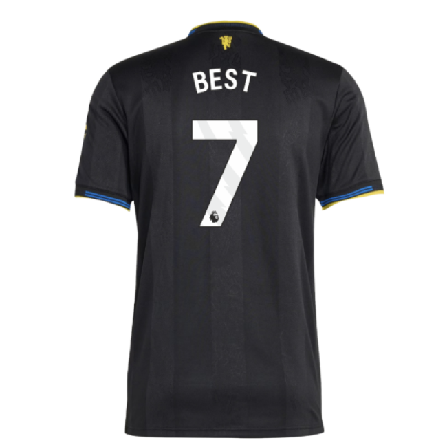 Top Grade 2025-2026 Man Utd Third With Retro Design - Perfect Fit
