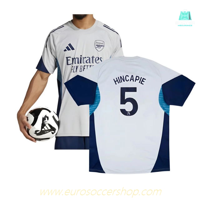 2025-2026 Arsenal Training Shirt (Grey Two) (Hincapie 5)