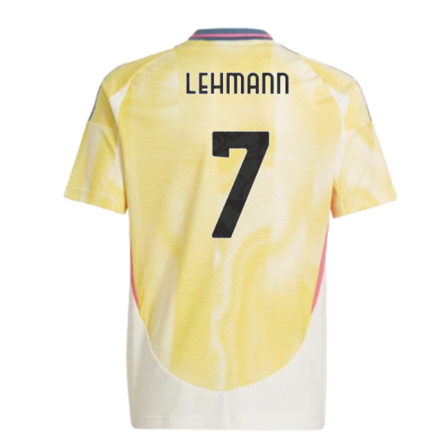 Juve Juventus Away Shirt Kids Lehmann #7 Pro Series Committed Late...