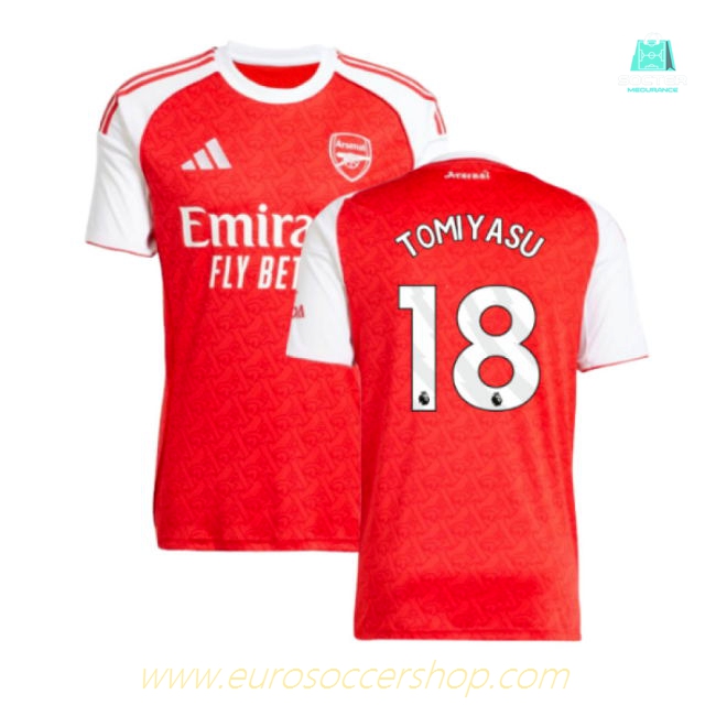 2025-2026 Arsenal Home Shirt (Tomiyasu 18)
