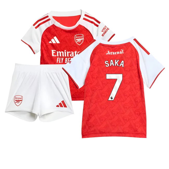 Replica 2025-2026 Arsenal Home With Retro Design - Captain Fantastic