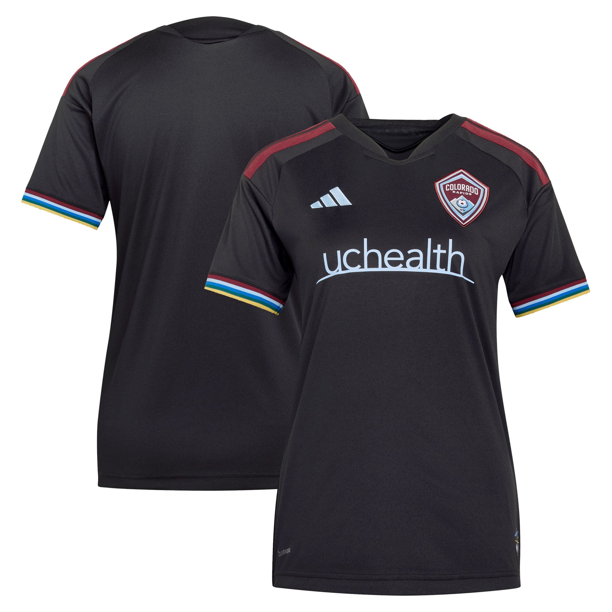 [ESK] Colorado Rapids Women's 2026 Colorful Colorado Replica Jersey - Black