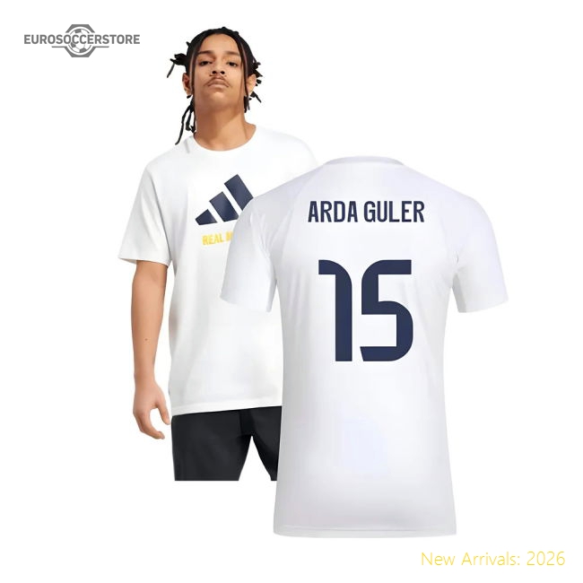 Real Madrid Arda Guler Authentic Home Jersey La Liga Advanced Textile