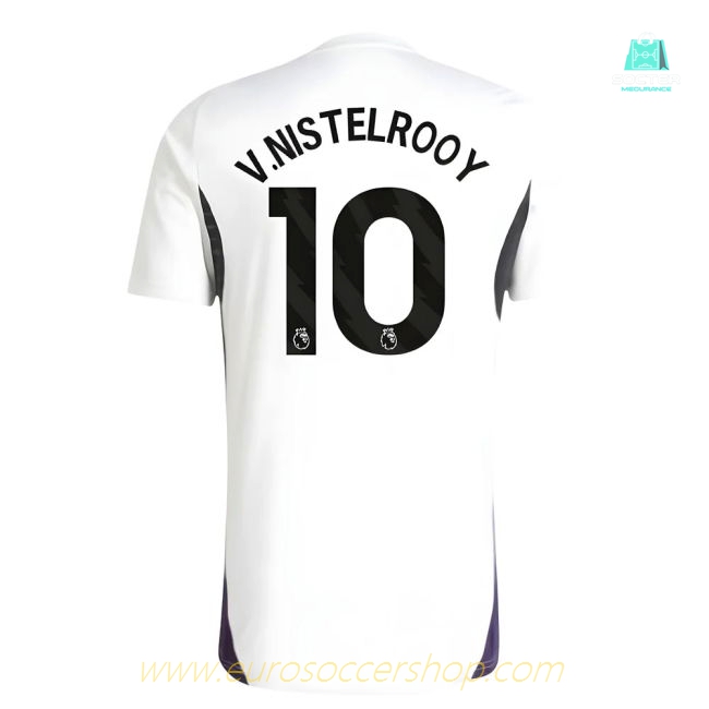 2025-2026 Man Utd Training Jersey (White) (V.Nistelrooy 10)