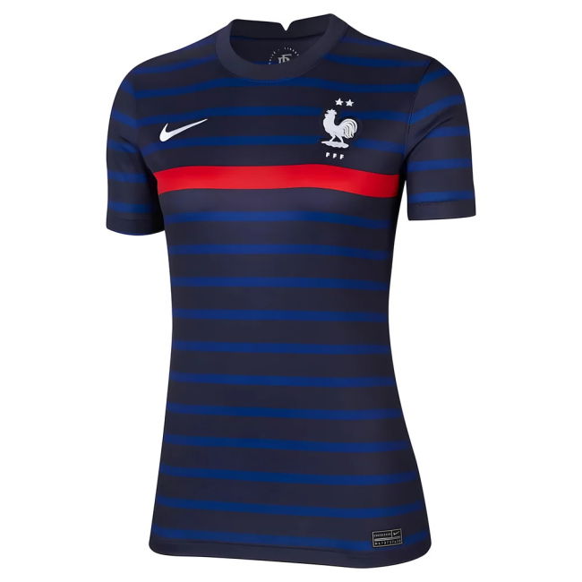Womens France First Team Top Tier Home Player Jersey