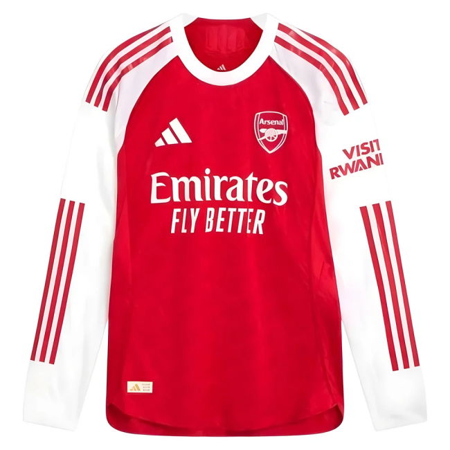 Replica 2025-2026 Arsenal Home With Vintage Design - Golden Boot
