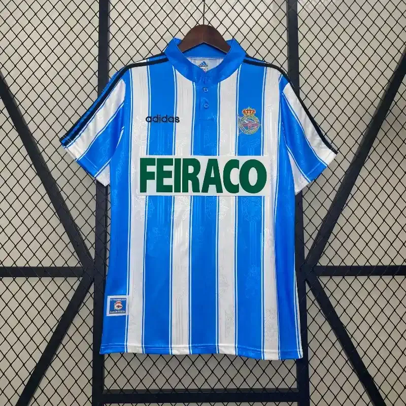 Cheap 1997-1998 Real Club Deportivo de La Coruña Jersey retro kit