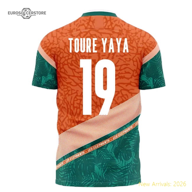 Ivory Coast 20252026 Away Kit  Top Climalite Slim Quickdry