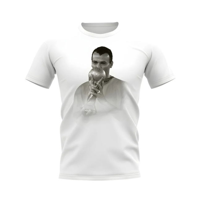 Jersey Cafu Brazil Legend T-Shirt (White) Athletic Football