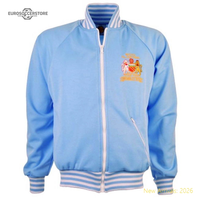 Premium Manchester City 1976 League Cup Retro Tracktop - Premium