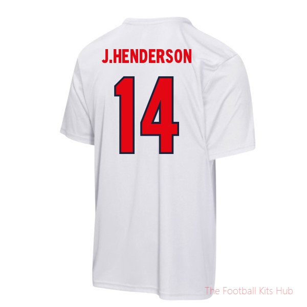 Team England 2026 World Cup T-Shirt (Kids) (J.Henderson 14)
