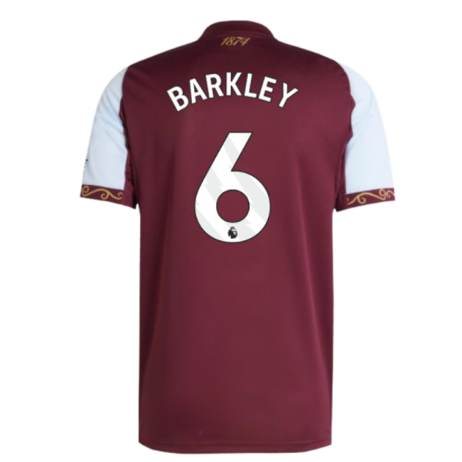 Authentic Aston Villa Home Barkley Jersey 2025-2026 Flexible