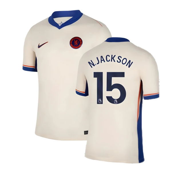 2024-20 Chelsea Away Soccer Jersey Jackson 15 L S