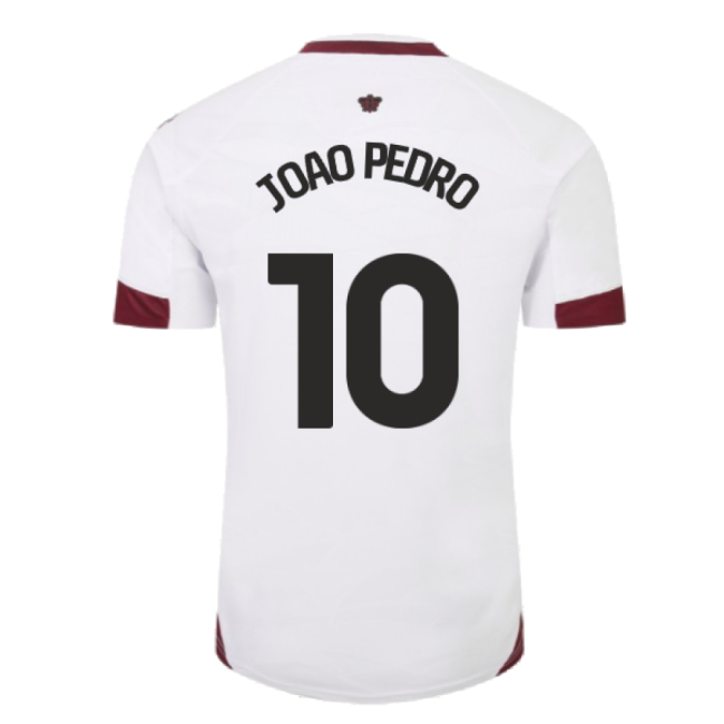 Football Watford Away Shirt No Sponsor Joao Pedro #10 Premium Qual...