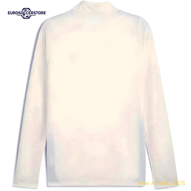 2025-2026 Portugal Training 1/4 Zip Top (Sugared Almond) - Kids