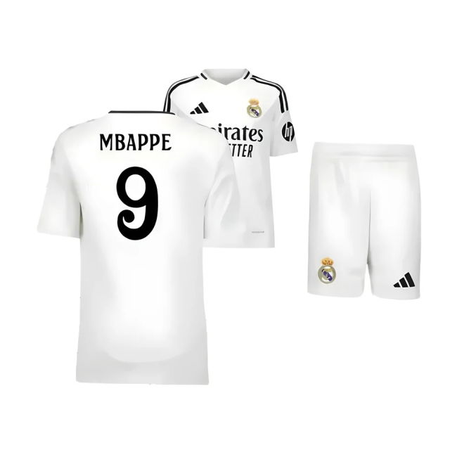 Mbappe 9 Elite Style Real Madrid Top Level Home Pro Shirt