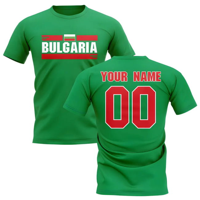 Bulgaria Personalised Jersey - Adult #85