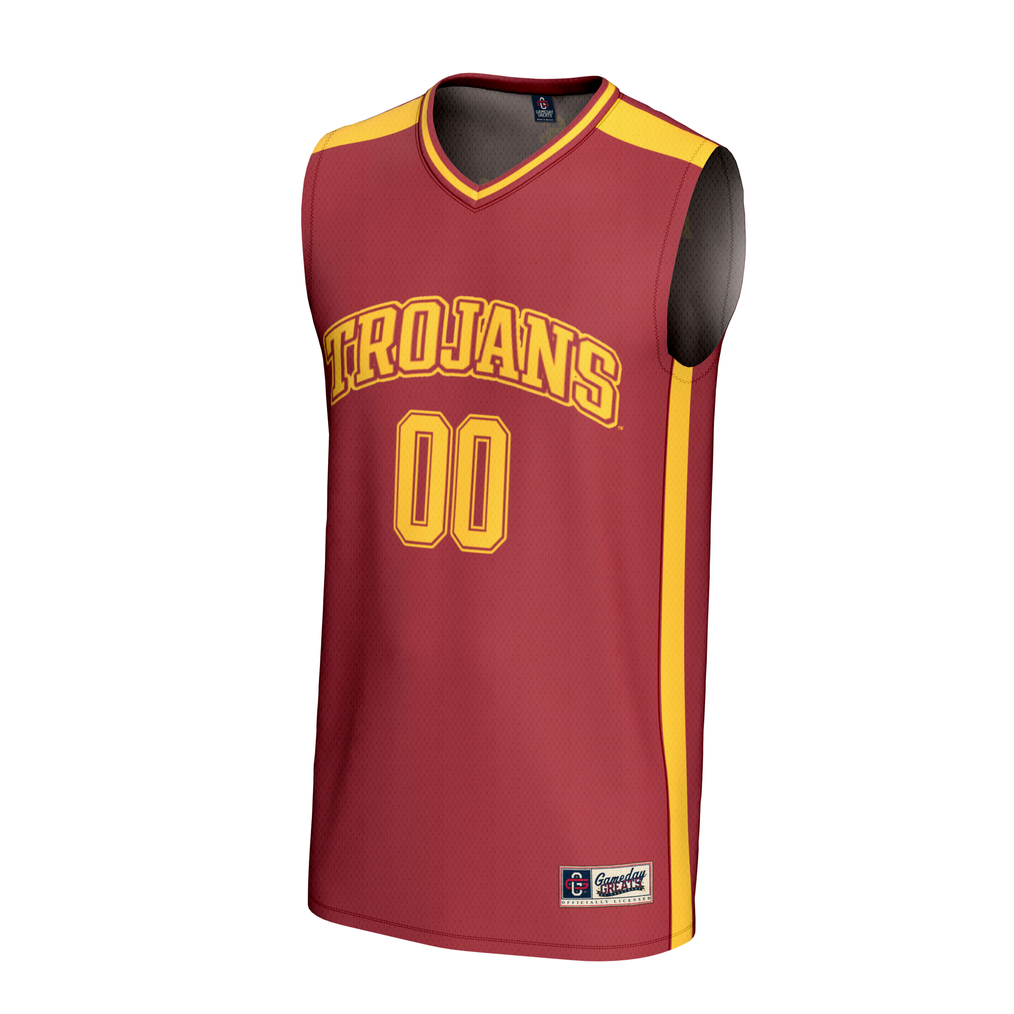 [DDG] USC Trojans GameDay Greats Unisex NIL Pick-A-Player Lightweight Men's Basketball Fashion Jersey - Cardinal