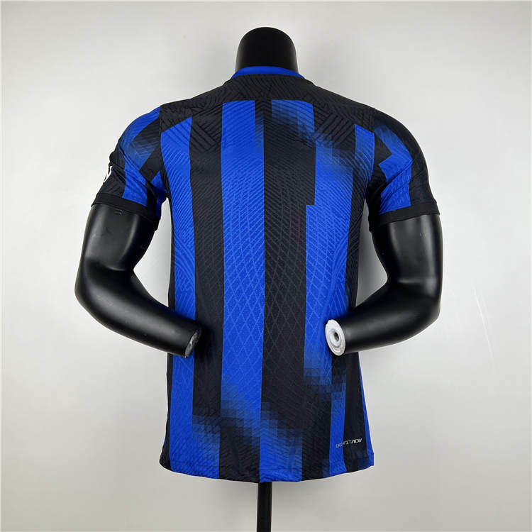 Breathable Inter Milan 2324 Home Blue Soccer Jersey Football Shirt