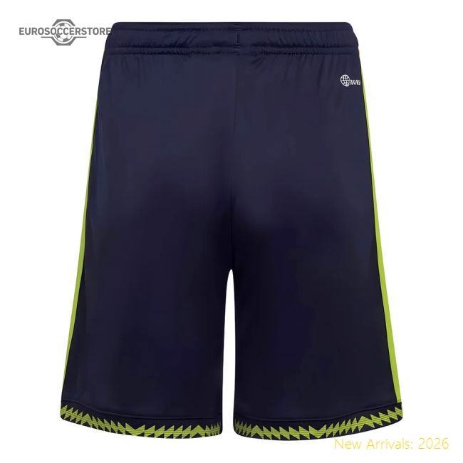 Superior Classic 2022-2023 Man Authentic Utd Third Shorts Navy