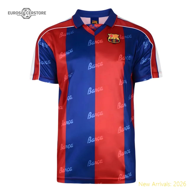 Barcelona Pro Home Jersey Comfortable Athletic Fit Moisture-wicking