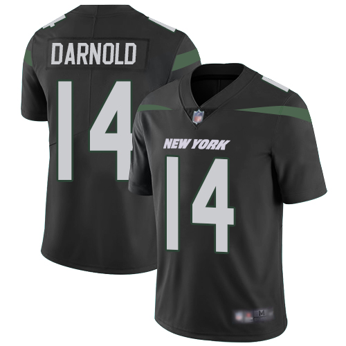 Premium NFL New York Jets #14 Sam Darnold Black Limited Jersey