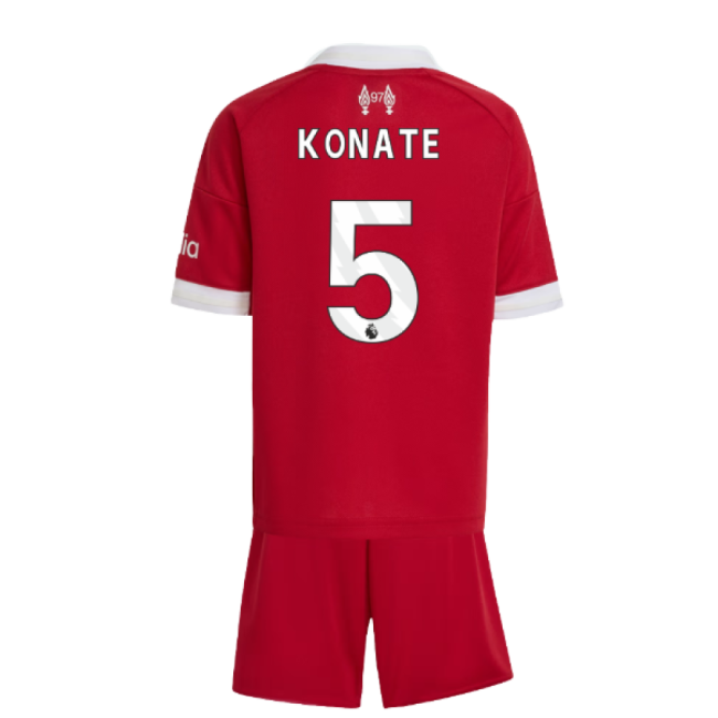 2025-20 Liverpool Home Football Jersey Konate Printing L M