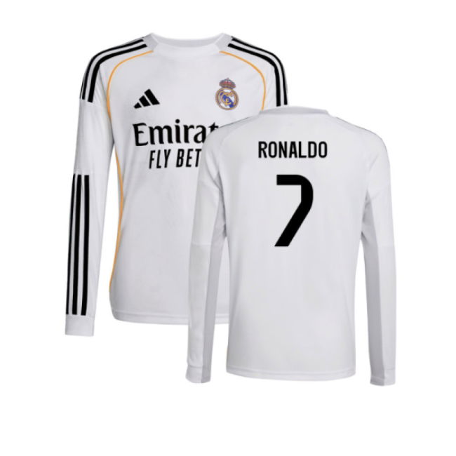 Premium 2025-2026 Real Madrid Long Sleeve - FT Jersey - High-Quality