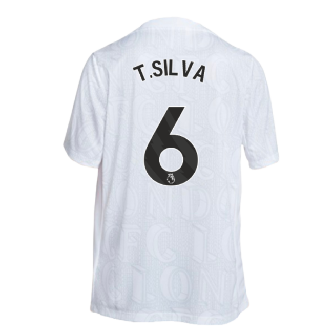 Authentic 2025-2026 Chelsea English Football Home Uniform (Silva 6)