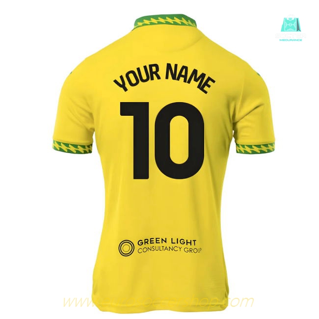 2025-2026 Norwich City Home Shirt (Your Name)