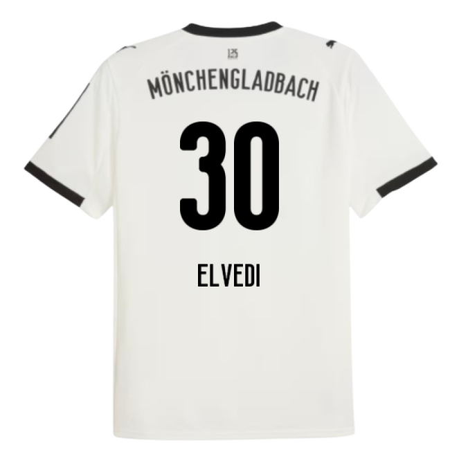 Gladbach 2025-2026 Home Soccer Jersey (Elvedi 30) | Durable
