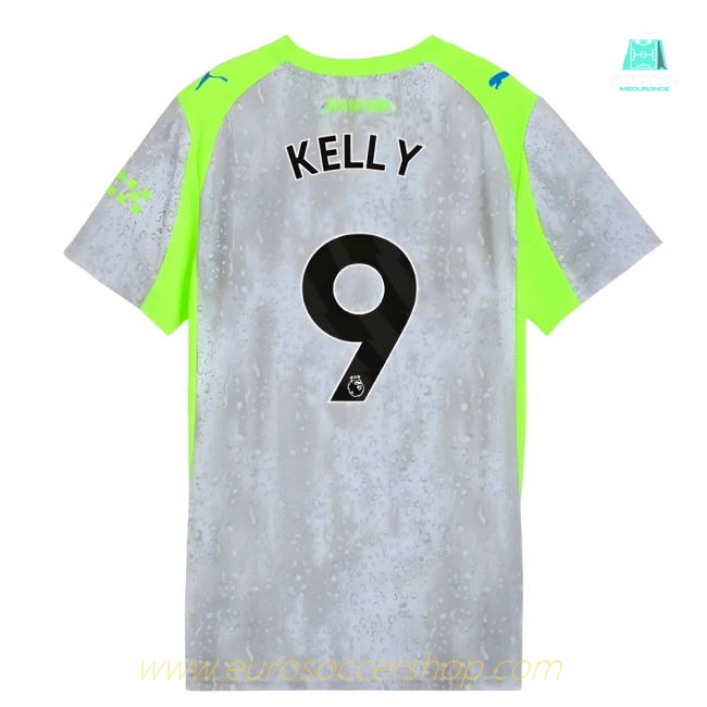 2025-2026 Man City Third Shirt (Womens) (Kelly 9)