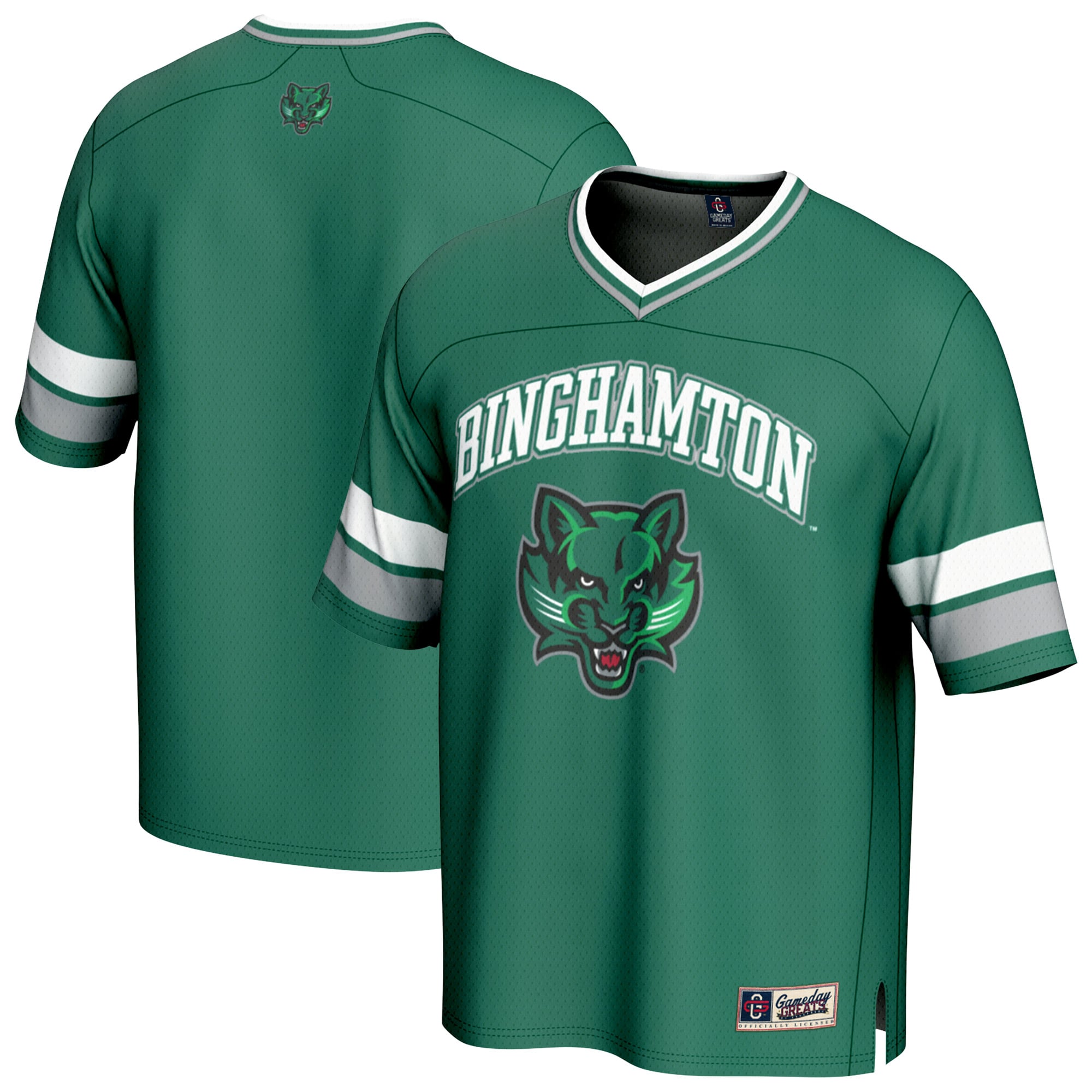 Youth Green Binghamton Bearcats Spirit Football Jersey