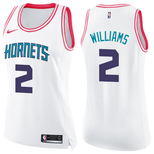 CHA #2 Marvin Williams Authentic 2024 Icon NBA Jersey - White Swingman
