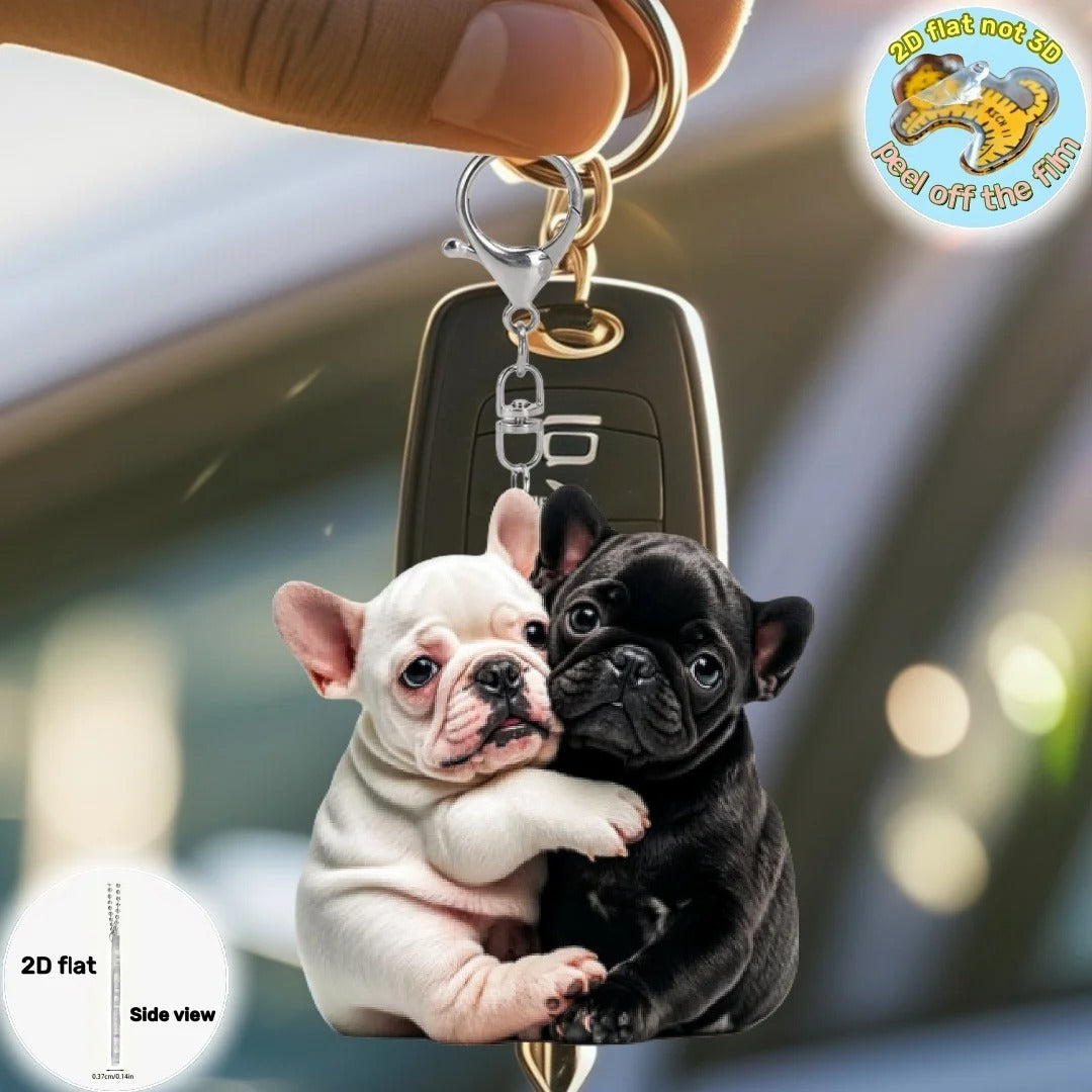 – Cute 2d Acrylic Puppy Pendant Paw Protection | Vet-recommended