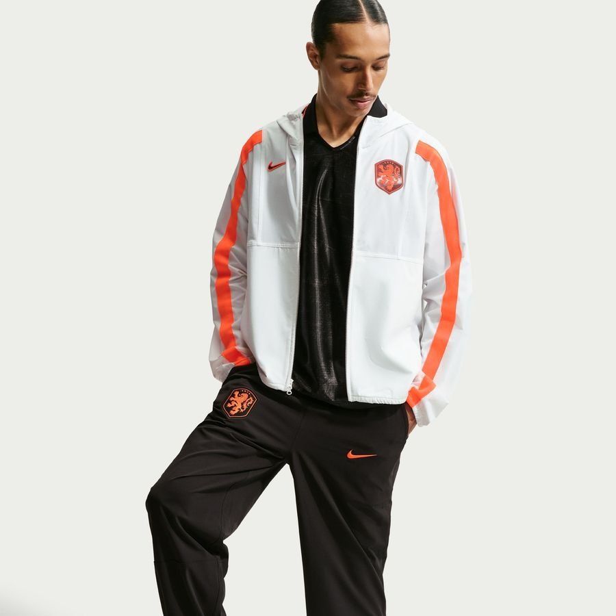 Holland Track Top Dri-FIT Energy Woven World Cup 2026 - White/Hyper Crimson