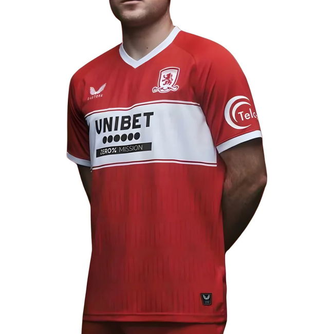 Adult Middlesbrough Home Jersey 2025-2026