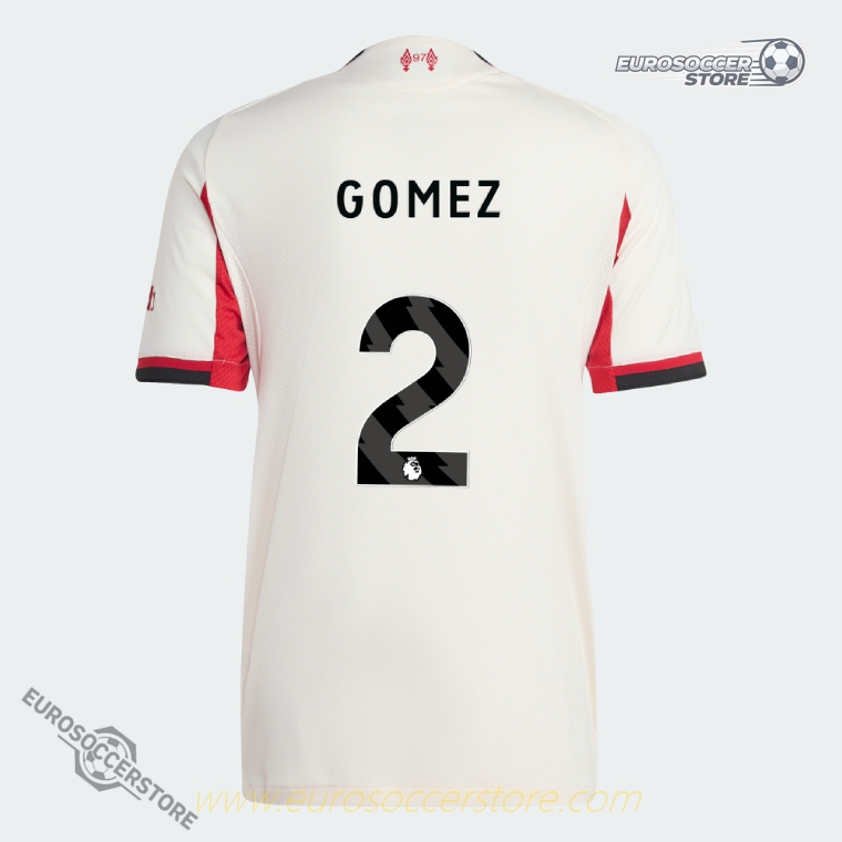 GOMEZ 2 Liverpool Away Jersey 25-26 (Player Version)