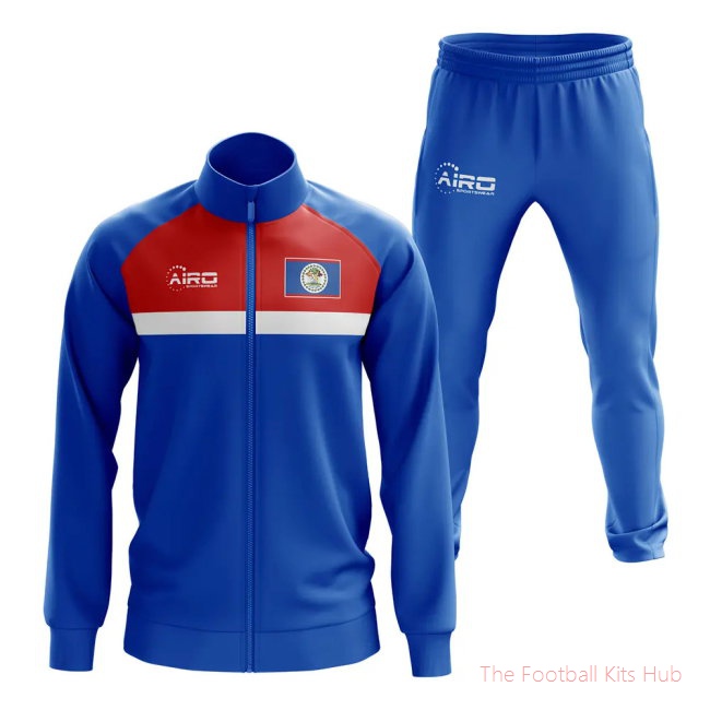 Men Belize Concept Football Tracksuit (Royal)