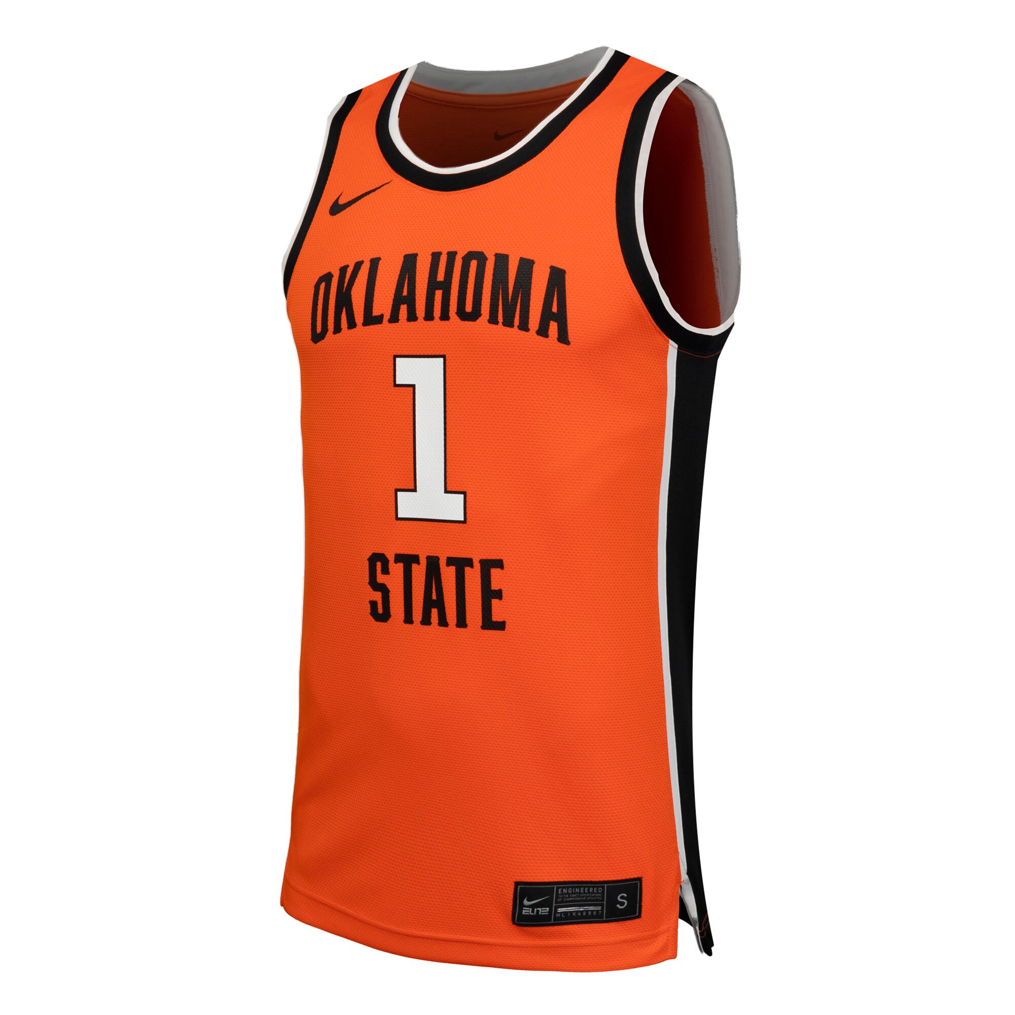 [NJP] Oklahoma State Cowboys Replica Basketball Jersey - Orange