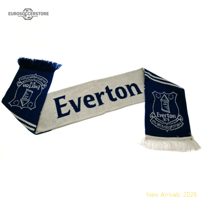 Authentic Everton Fc Vertigo Scarf - Premium Quality Football Apparel