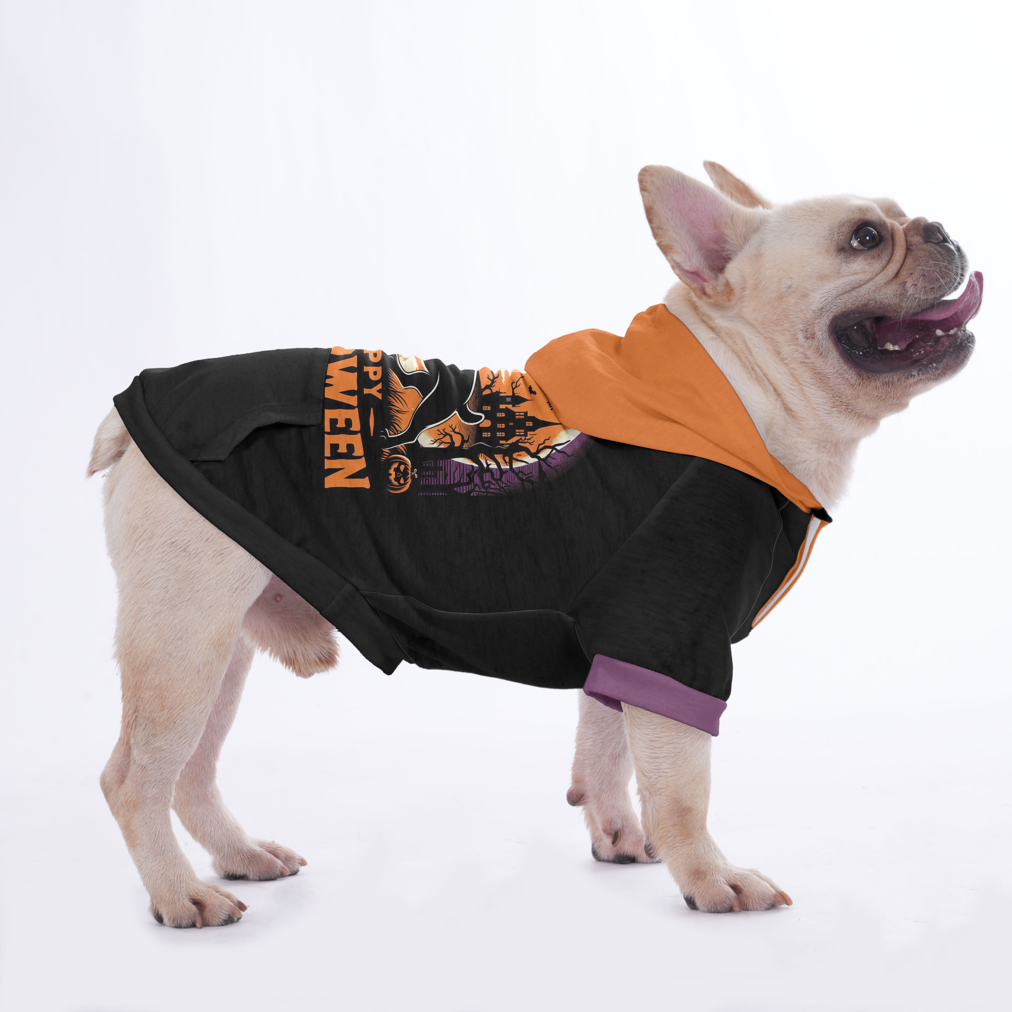 French Bulldog Cici Halloween Hoodies For French Bulldog | Frenchie
