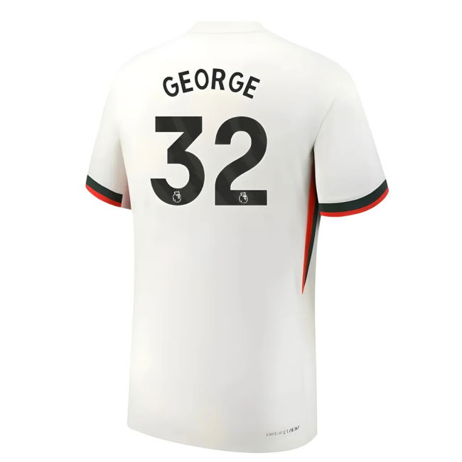 2025-20 Chelsea Away Soccer Jersey George 32 L S
