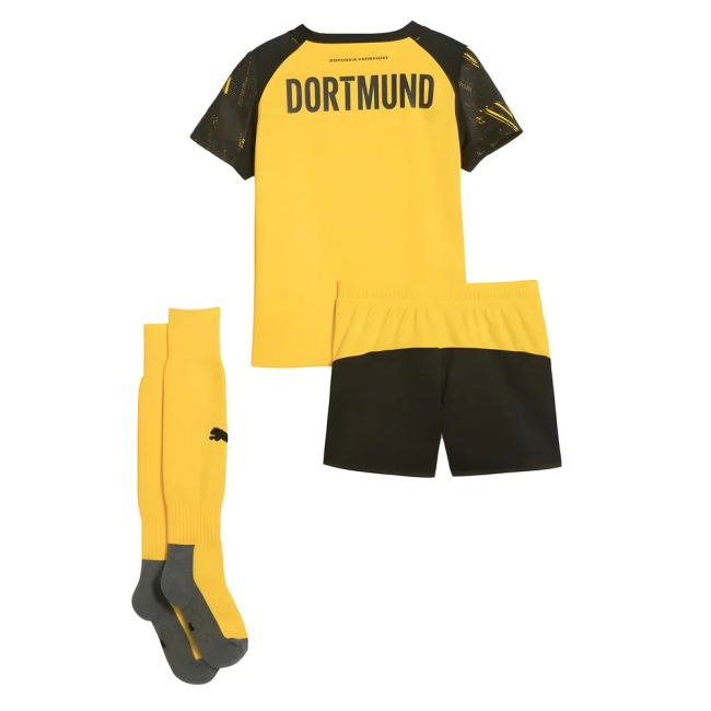 2025-2026 Borussia Dortmund Home Professional Kit (Svensson 24)