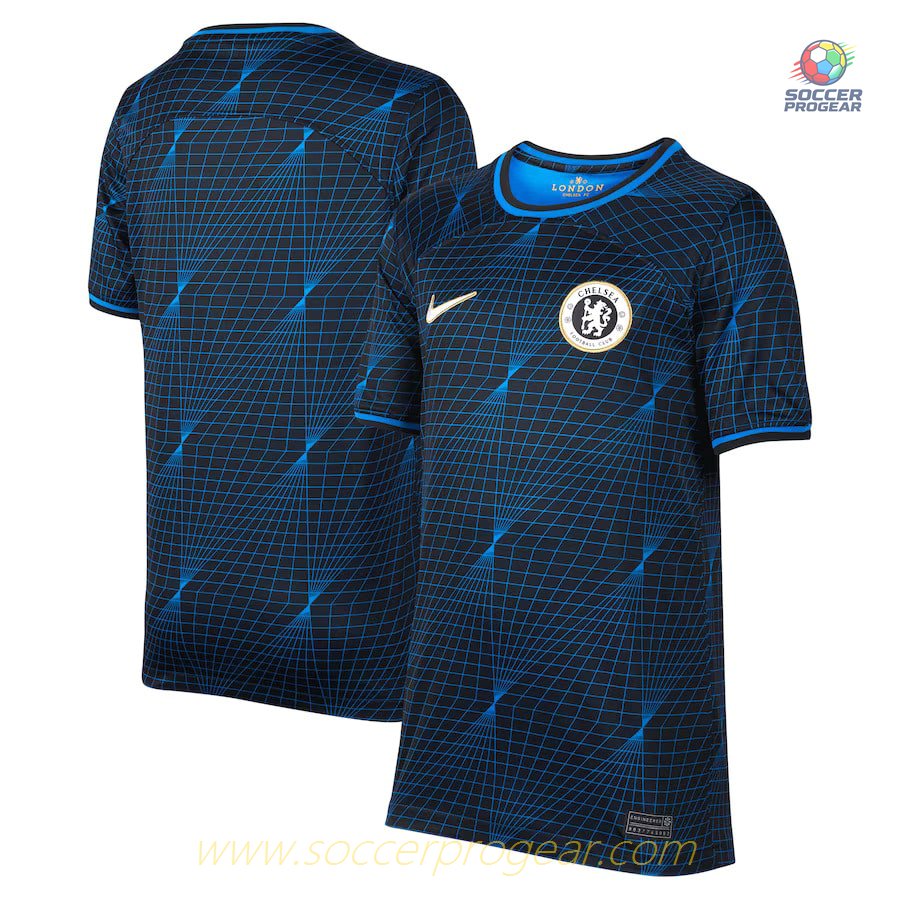 Chelsea Away Shirt 2023 2024 Child