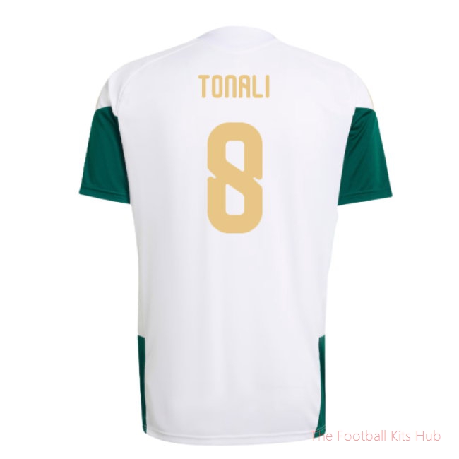 2026-2027 Italy Training Jersey (White) (Tonali 8)
